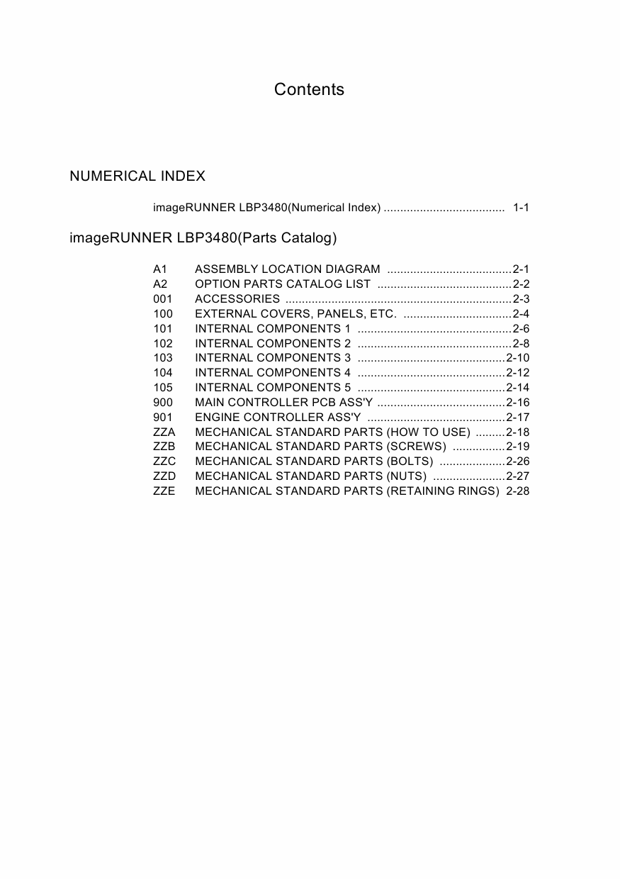 Canon imageRUNNER-iR LBP3480 Parts Catalog-2